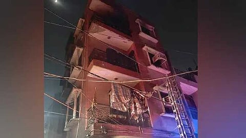 Delhi fire