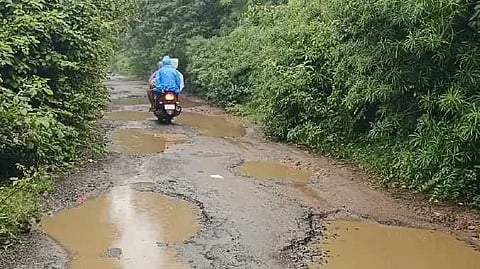 CGL Road damaged