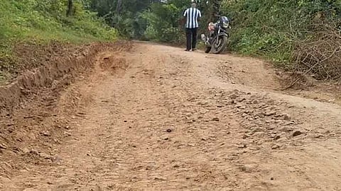 TNL Road damaged