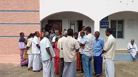 Farmers protest