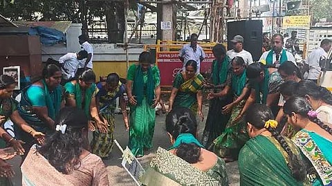Tiruppur protest