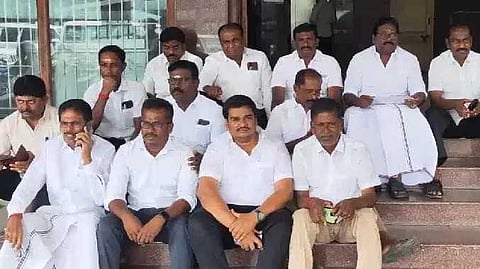 TPR dharna