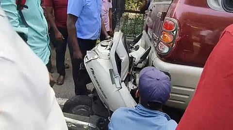 GST Road accident