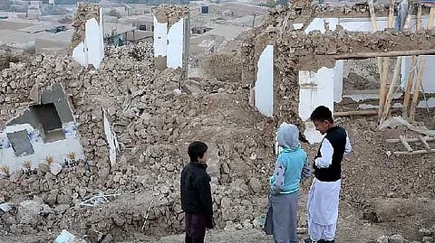 Afghan earth quake