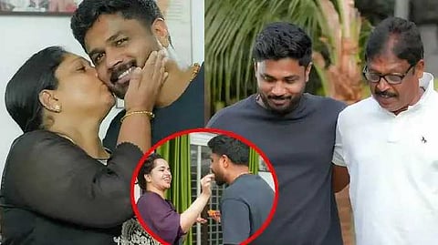Sanju samson family