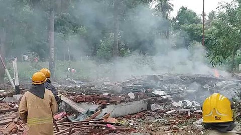 பட்டாசு ஆலையில் திடீர் வெடிவிபத்து
