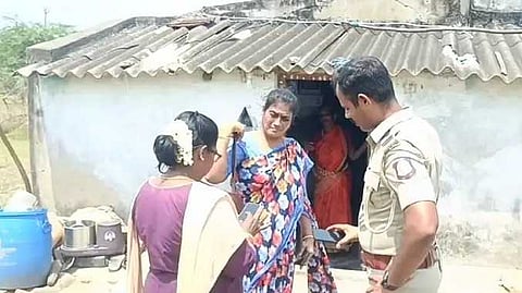 மூதாட்டிக்கு பாலியல் துன்புறுத்தல்