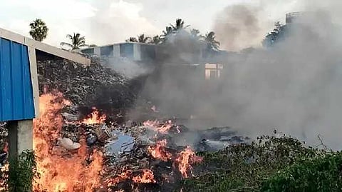 திடீர் தீ விபத்து