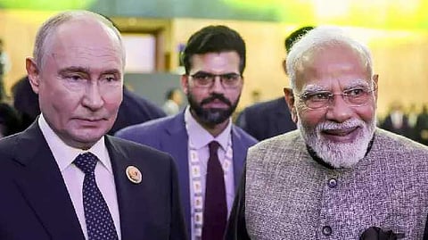 Modi and puthin
