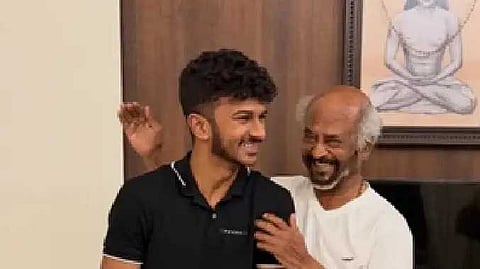 Rajini and inba uthayanidhi