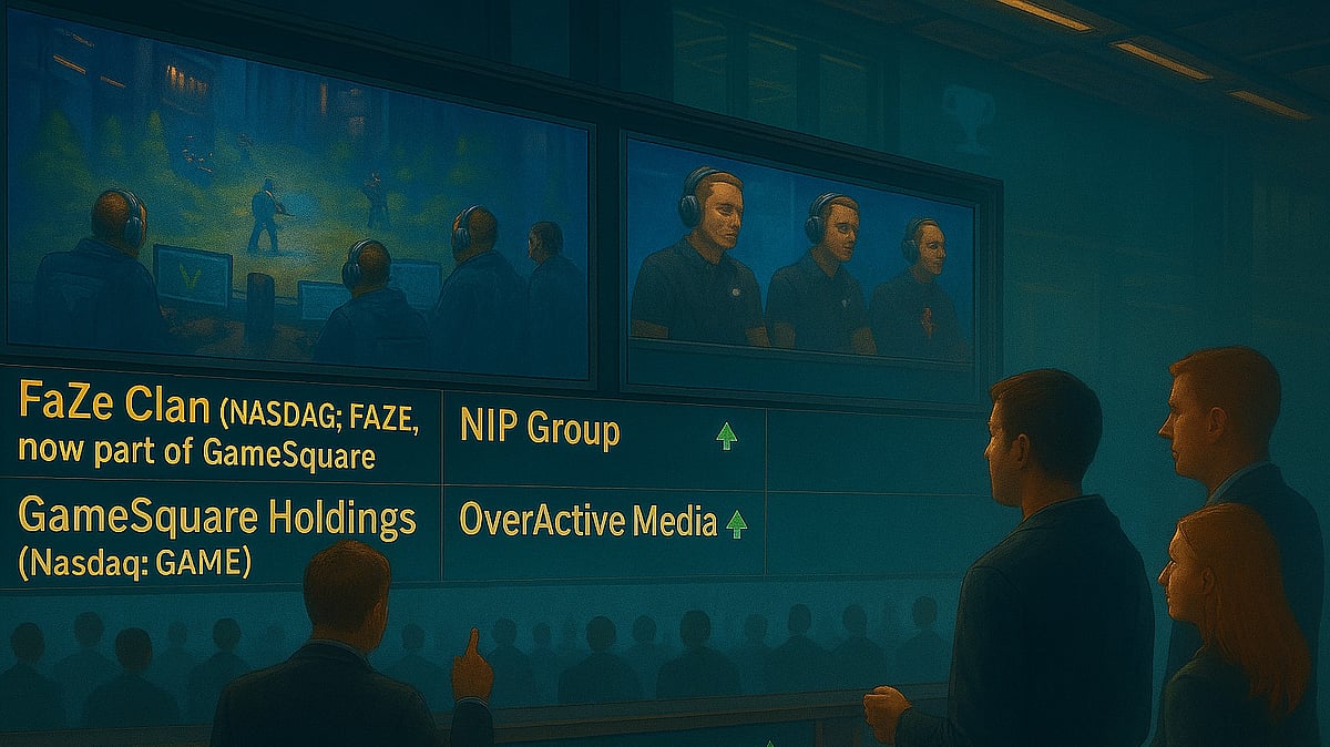 Publicly Traded Esports Teams in 2025: Who’s Worth the Most?