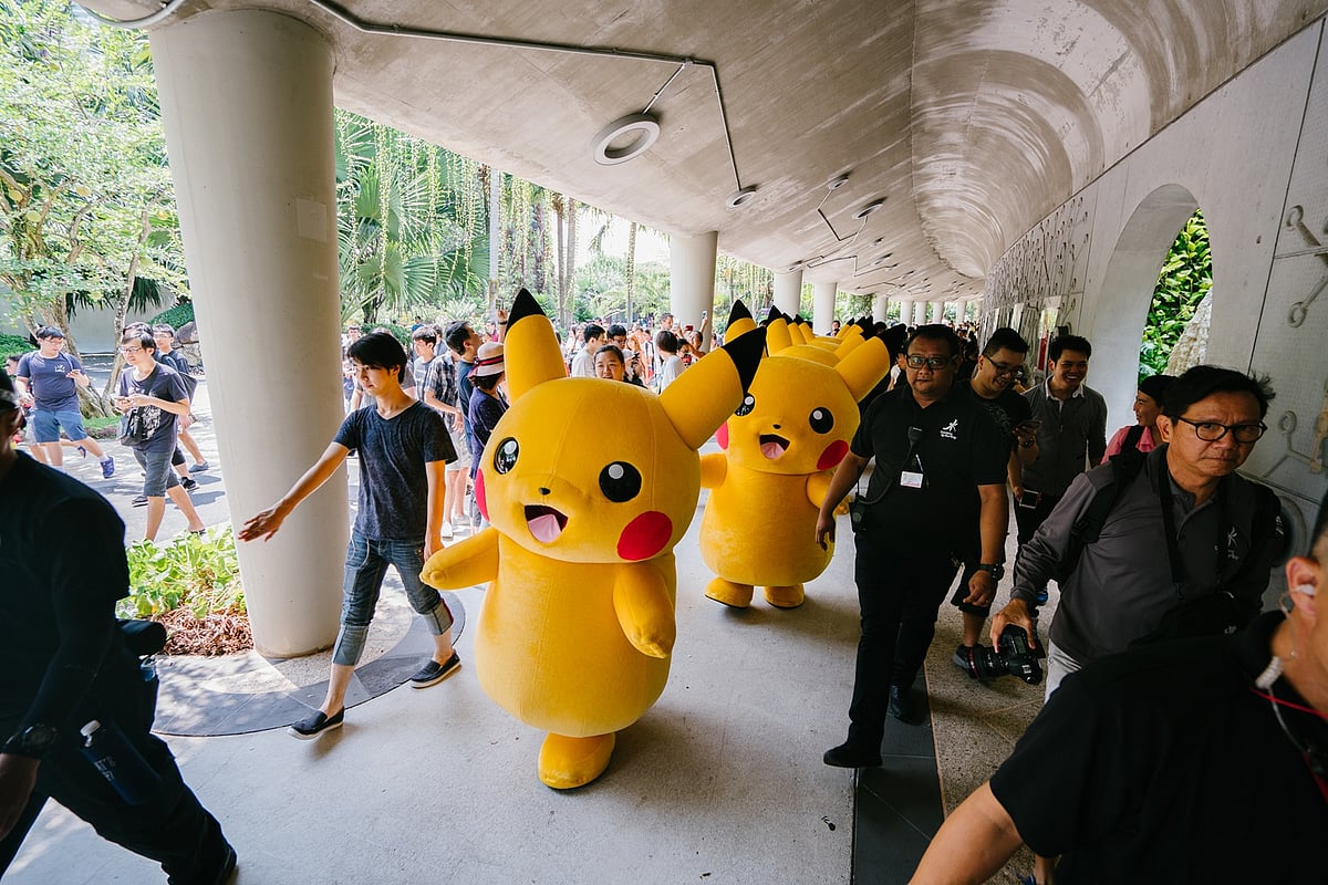 A Pikachu Parade Being Organized in Singapore