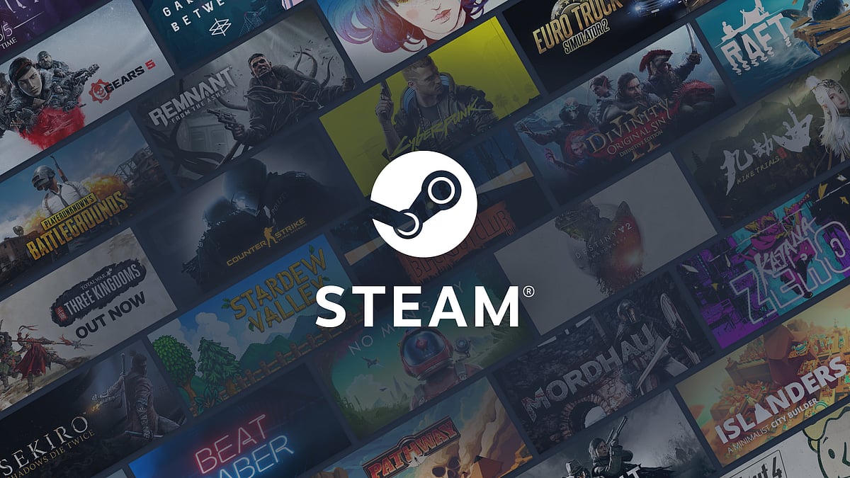 Steam, Valve's digital PC gaming platform.