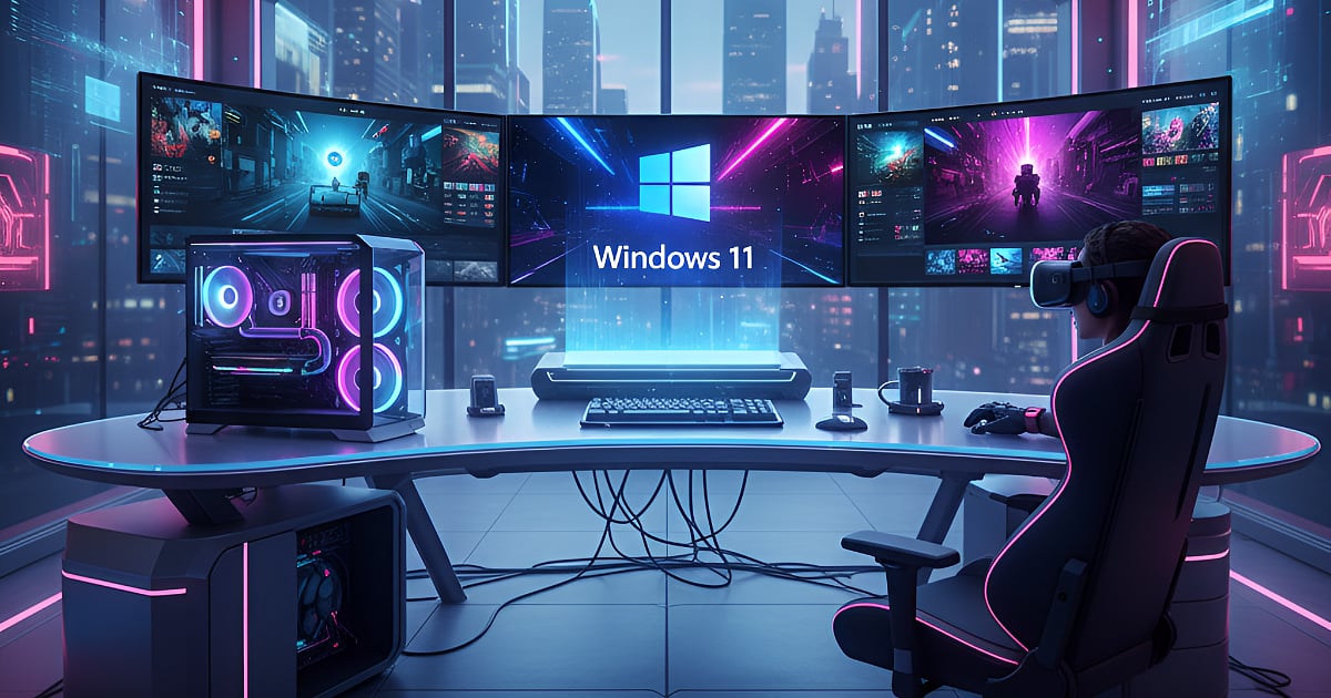 PC Gaming Market Hits $44.5B in 2025 Driven by Windows 11 Upgrades