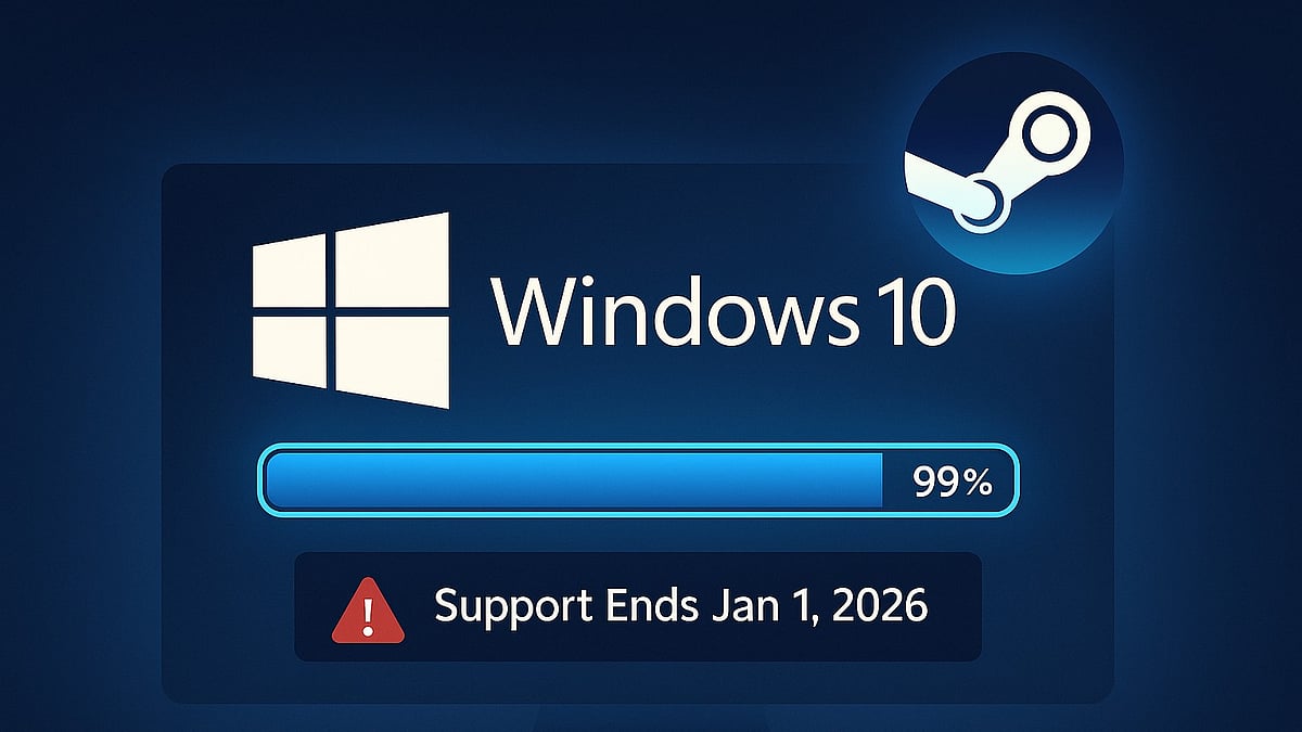 Steam to Drop Support for 32-Bit Windows 10 Systems