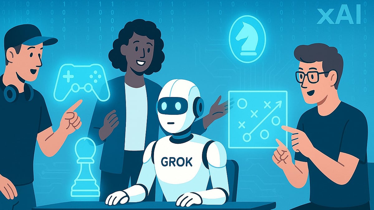 Musk's xAI Seeks Game Tutors to Train Grok Chatbot