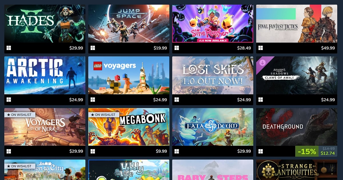 Steam’s New ‘Personal Calendar' Might Finally Solve Game Discovery