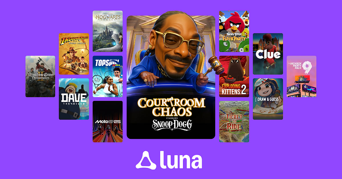 Trending: Amazon Luna Cloud Gaming Revamps With GameNight and Free Titles
