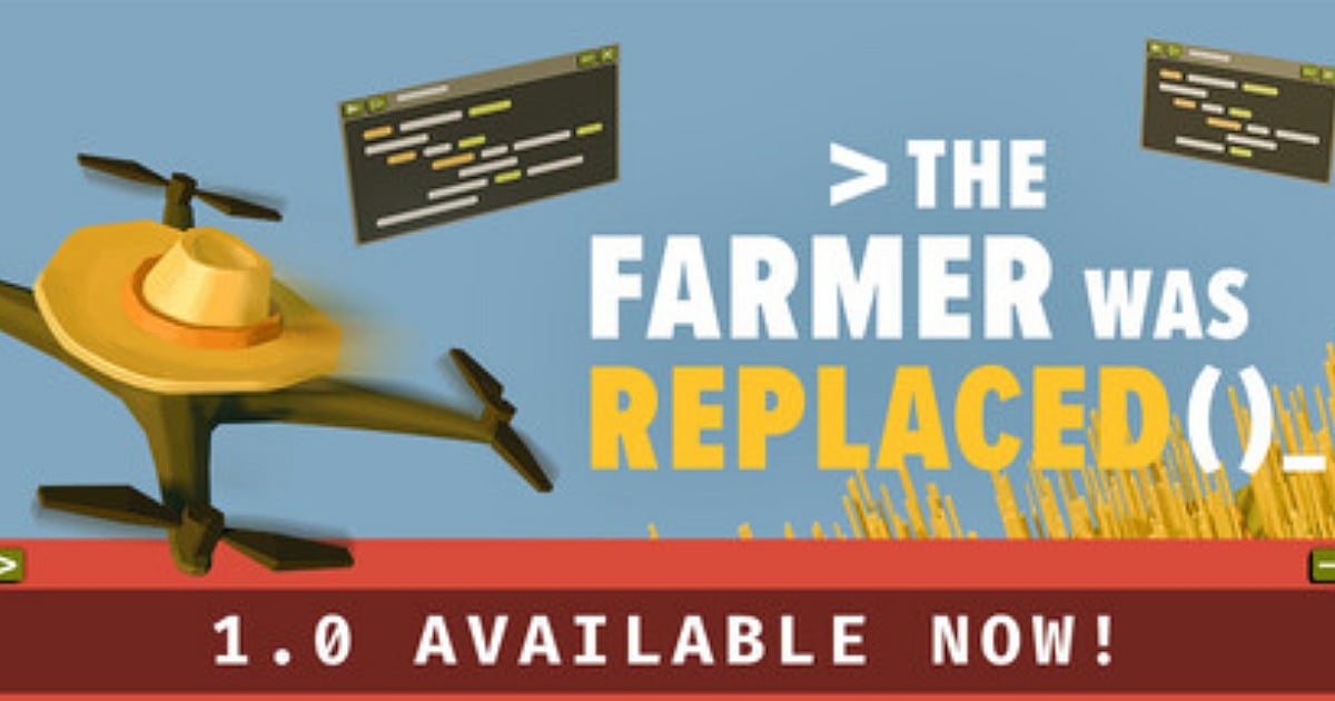 Coding Game 'The Farmer Was Replaced' Reaches 400K Sales