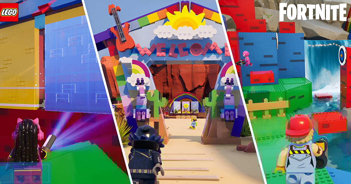 LEGO Fortnite Poster