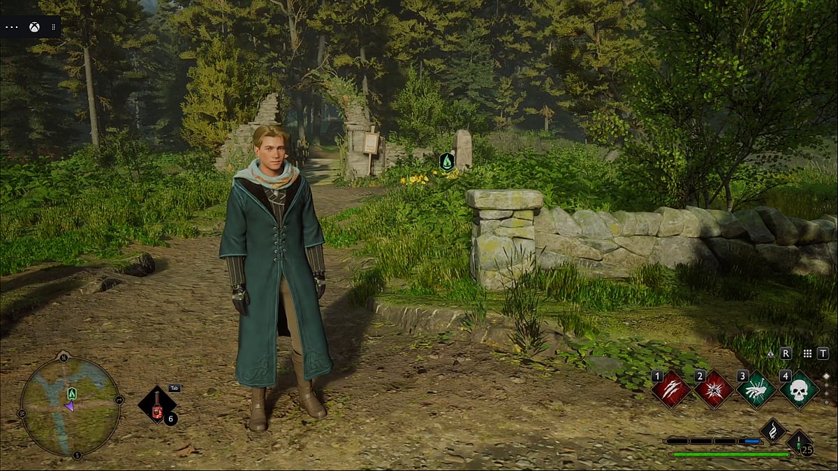 Hogwarts Legacy on Xbox Cloud Gaming at 1080p