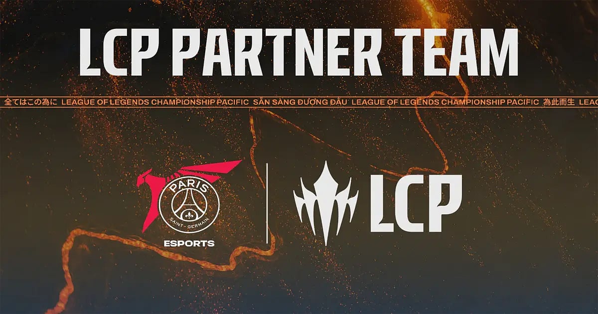 PSG TALON x LCP banner