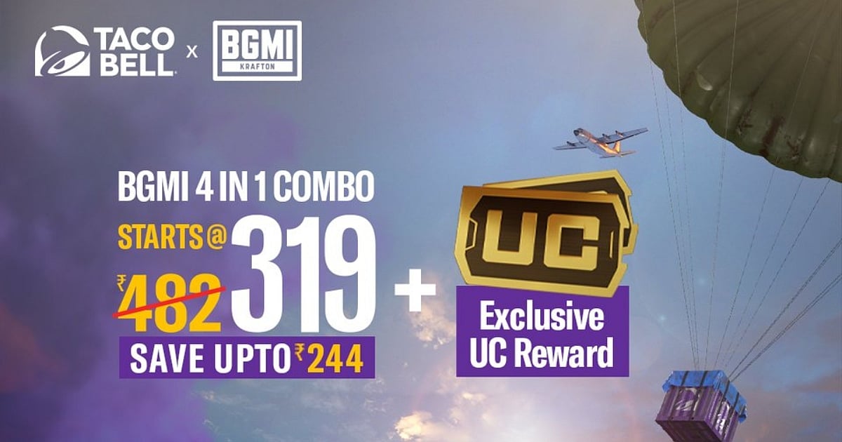 Winner Winner Taco Dinner: BGMI x Taco Bell Reveal In-Game Rewards