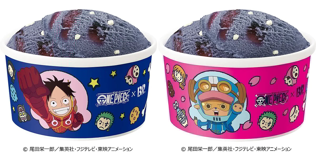 One Piece Baskin Robbins Ice cream