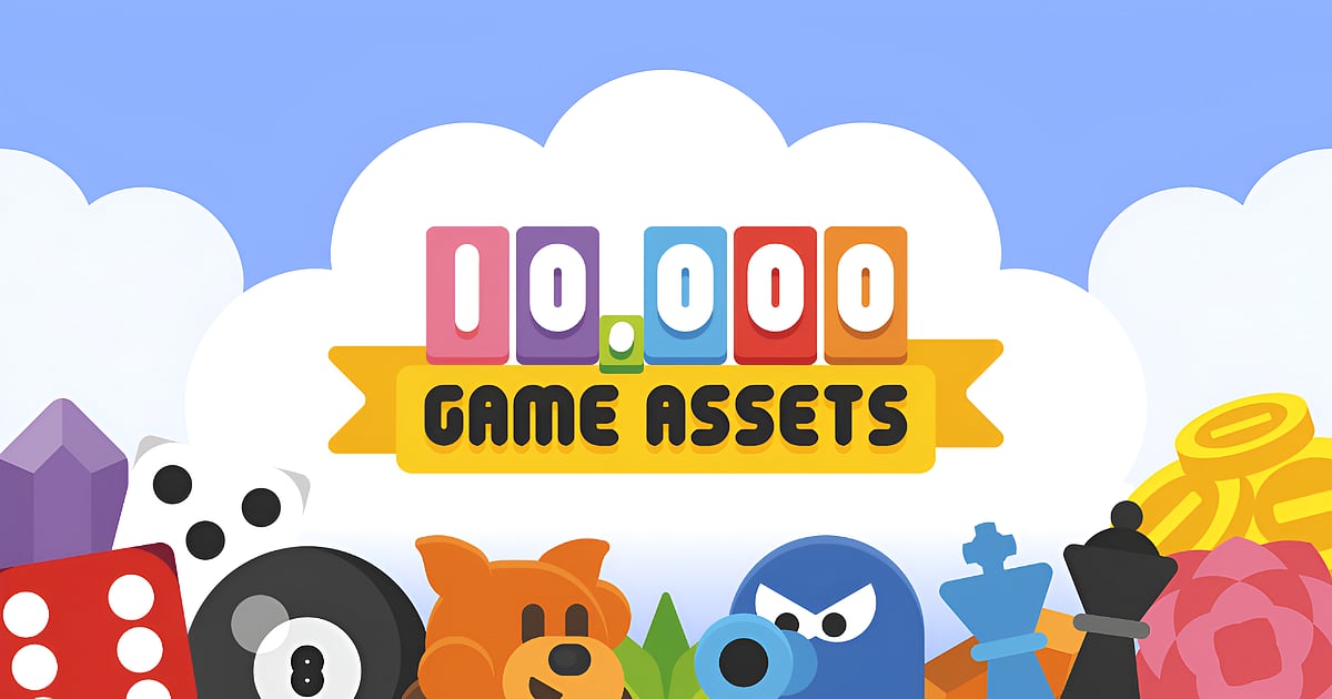 Chequered Ink Launches 10,000 Human-Made Game Asset Pack