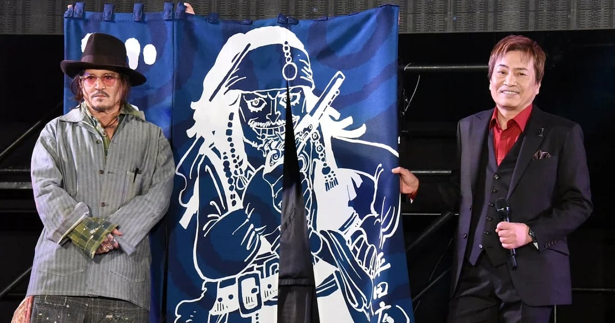 Trending: Johnny Depp’s Jack Sparrow Gets One Piece Tribute in Tokyo