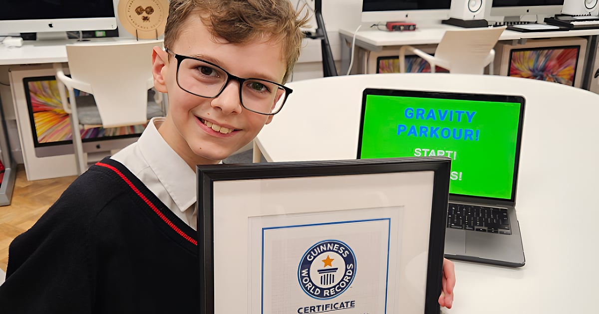 11-Year-Old Max Secures Guinness World Record