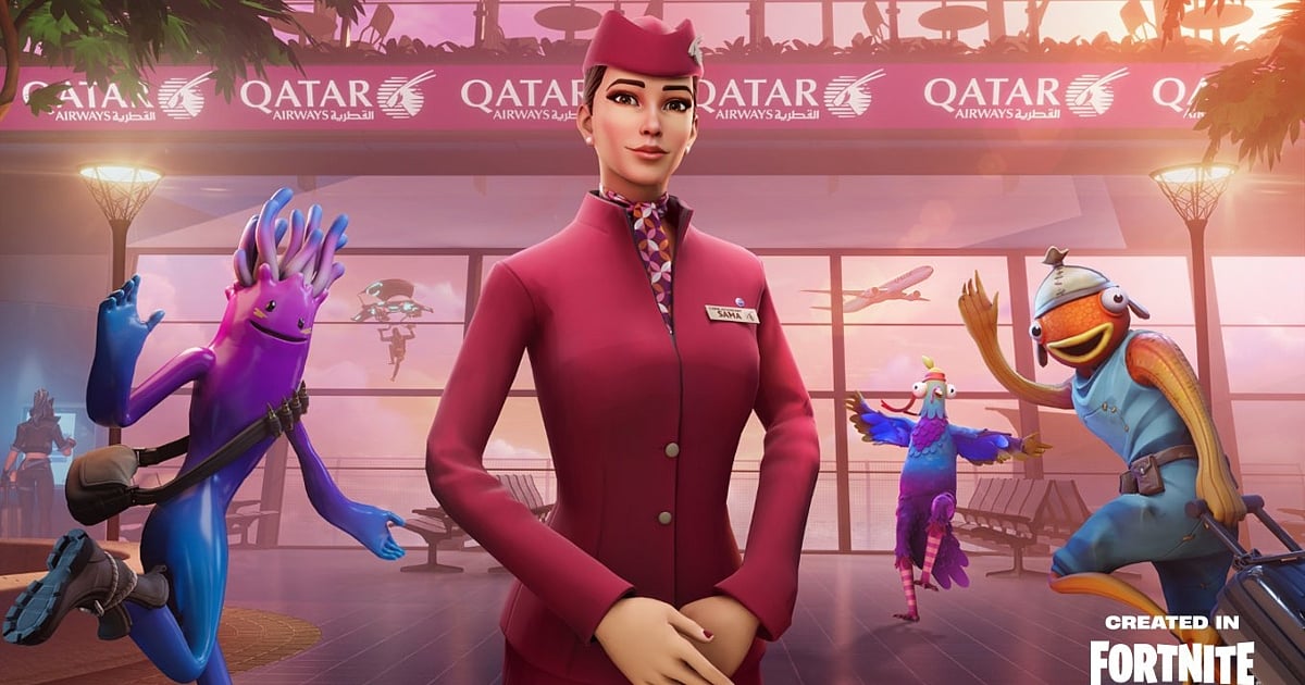 Trending: Qatar Airways Launches First Playable City in Fortnite