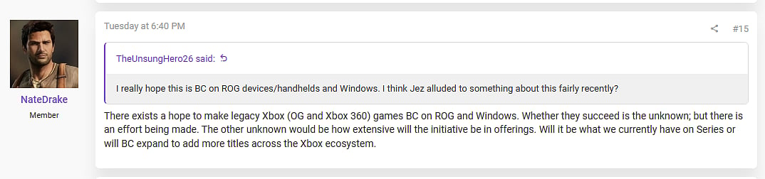 Nate the Hate's statement on ResetERA forum