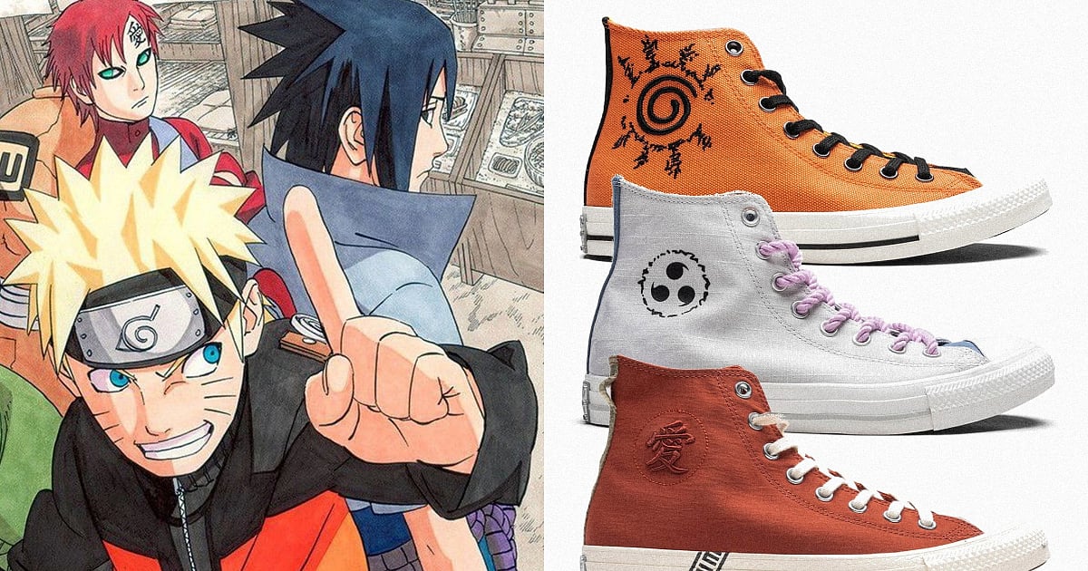 Trending: Naruto Converse Shoes Make a Comeback, But for a Short Time