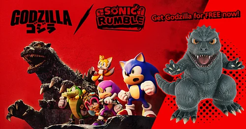 Sega Brings Godzilla to Sonic Rumble in Limited-Time Crossover