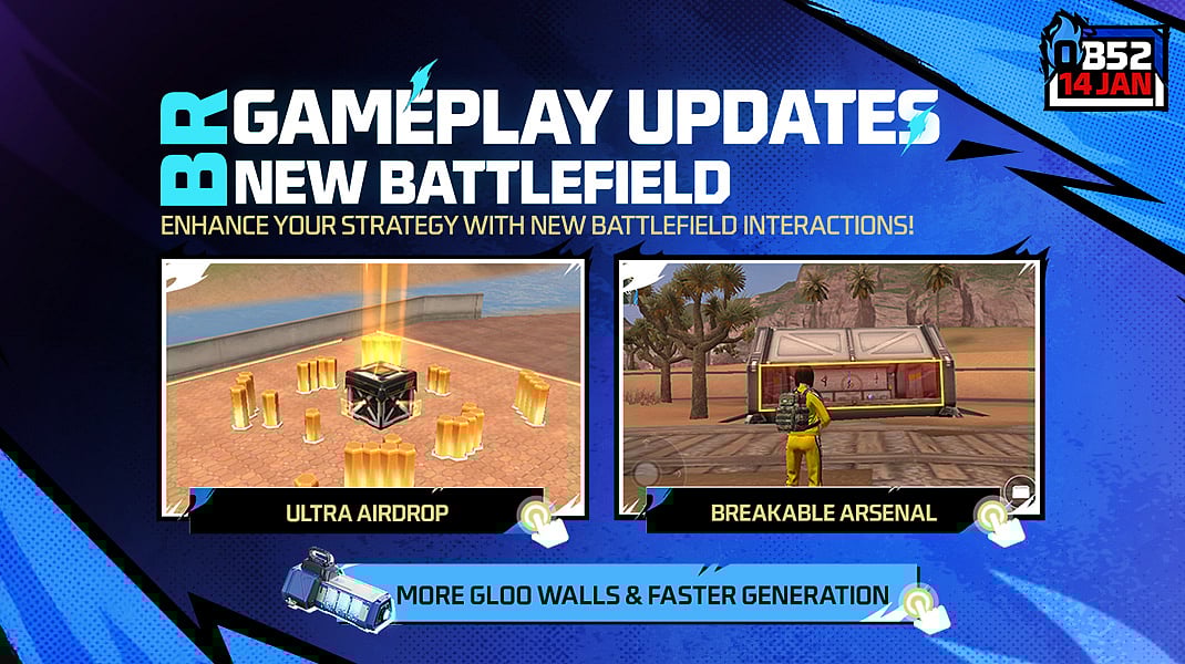 OB52 patch Battle Royale Mode Gameplay Update