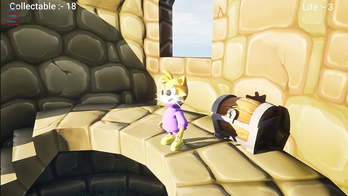 Team Crows' platformer project at Game Jam Jaipur 2026