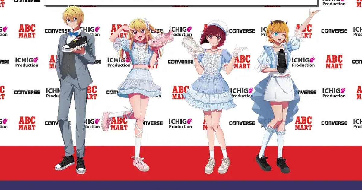 Trending: Converse Collabs With Oshi No Ko for an Anime-Inspired Collection