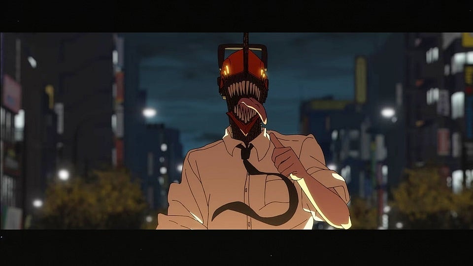 Denji as Chainsaw Man in Reze Arc