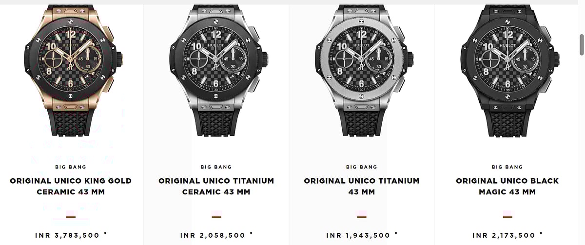 Big Bang Original Unico Watches via Hublot