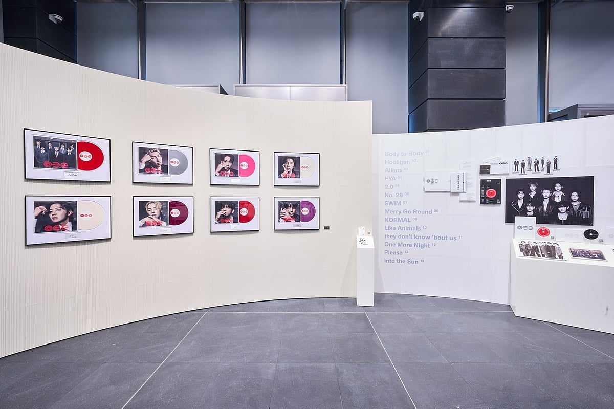 BTS Exhibition at HYBE's Yongsan Pop Up
