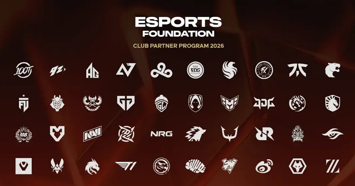 Trending: 40 Clubs Join EWC's $20M Esports Foundation Club Partner Program