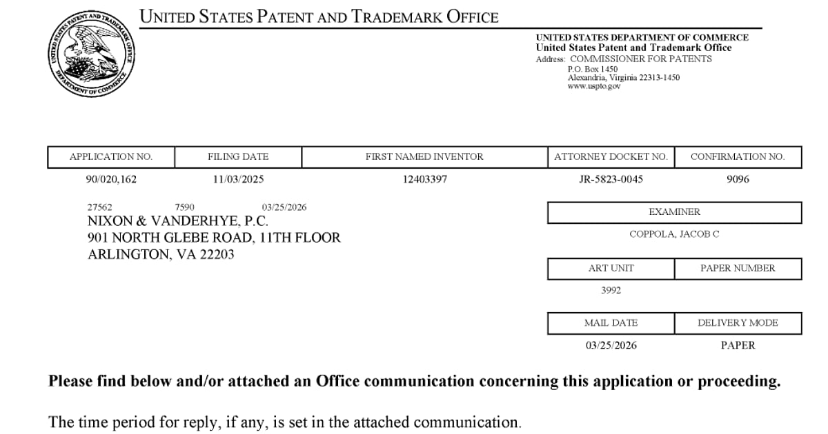 The USPTO rejects Nintendo's summons patent