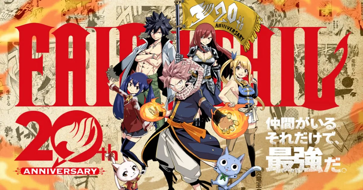 Trending: New Fairy Tail Manga Announced 9 Years After Finale