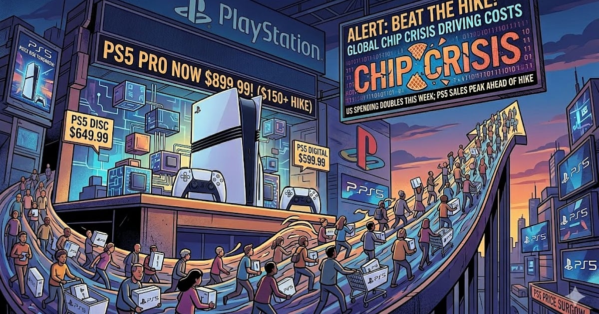 Trending: PS5 Sales Surge as Gamers Rush to Beat Sony's $100 Price Hike