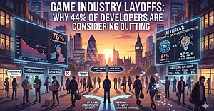 Game Industry Crisis: Why 44% of Developers Plan a Career Switch