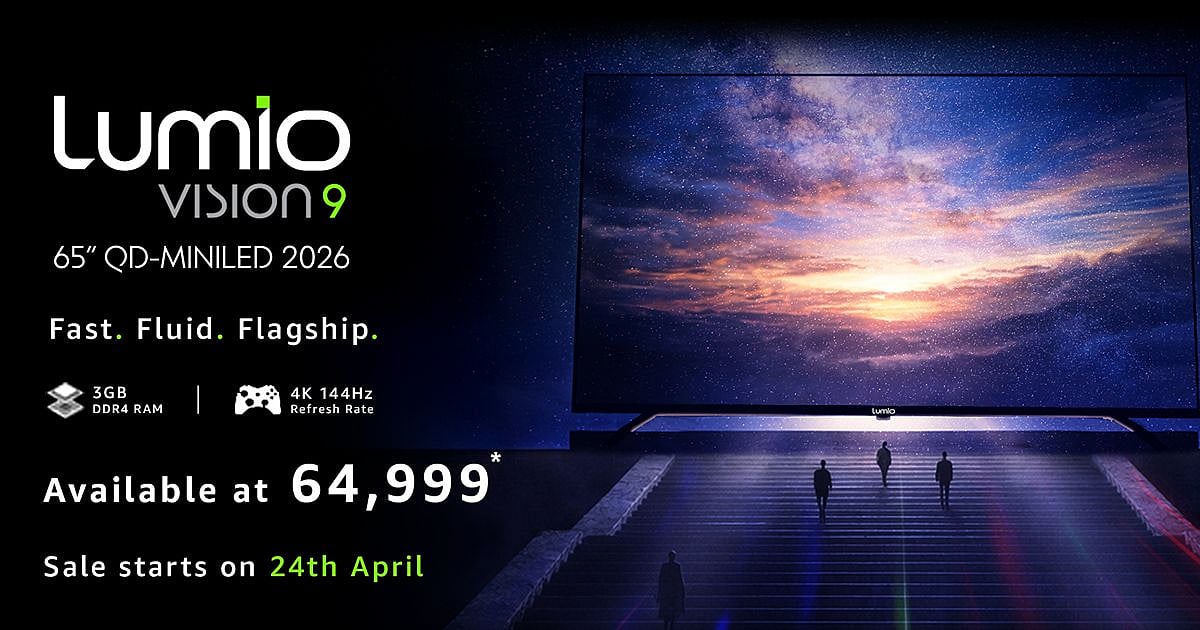 Trending: Indian Brand Lumio Courts Gamers With Vision 9 Television