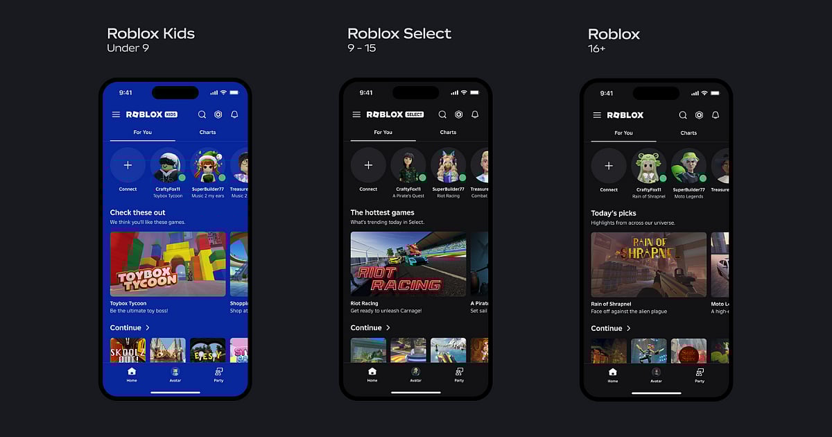 Roblox Introduces New Age-Based Accounts