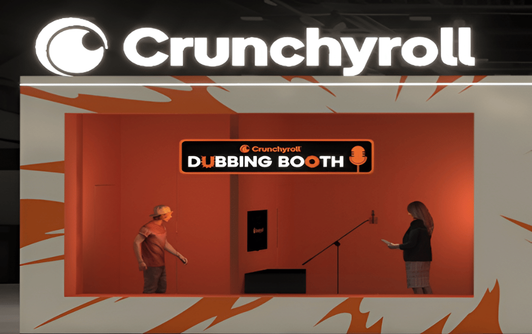 Crunchyroll's Live Anime Dubbing Booth visual
