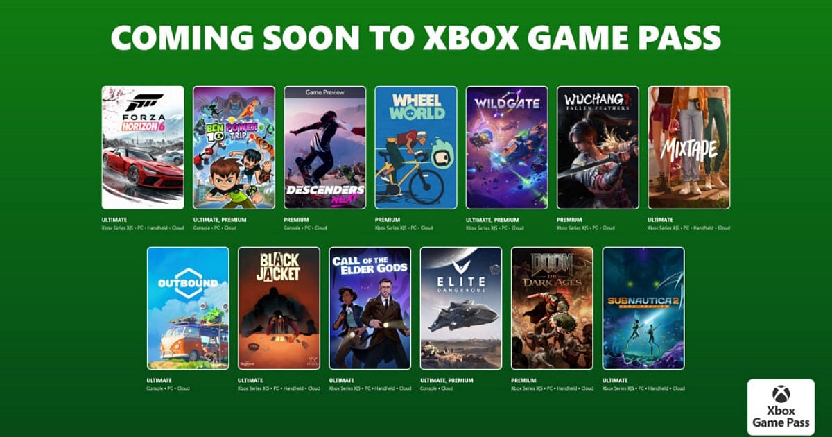 Trending: Xbox Game Pass 2026 Lineup: Forza Horizon 6, Mixtape, & More